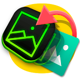 Green Neon Icon Pack Theme icon