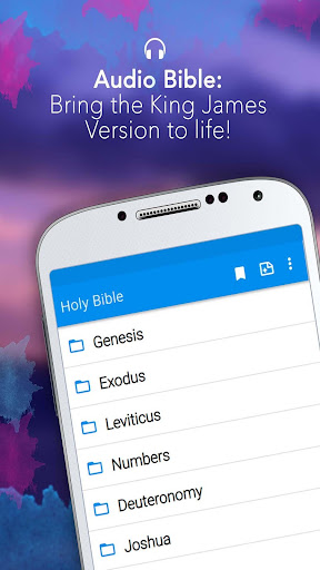 Android application Bible King James Version screenshort