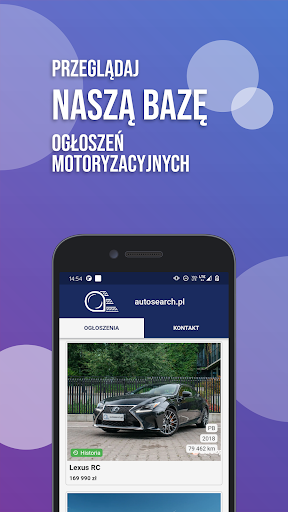 AutoSearch Screen 2
