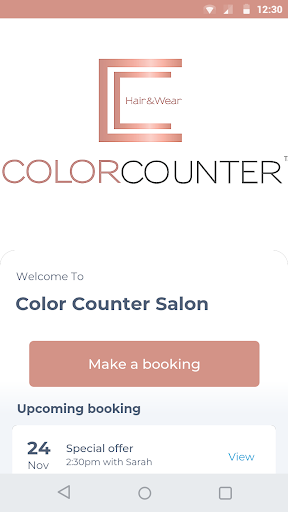 Android application ColorCounter San Diego screenshort