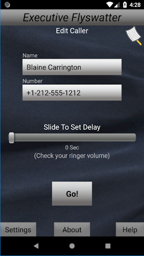 Android application Executive Flyswatter screenshort