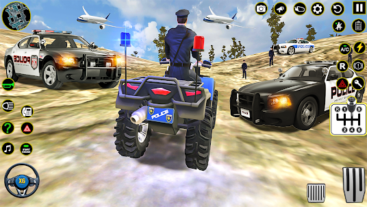 Police Game: ATV Quad Bike