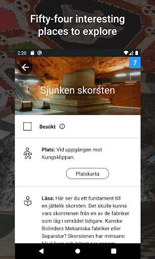 Transit Map Stockholm – with a Screen 3