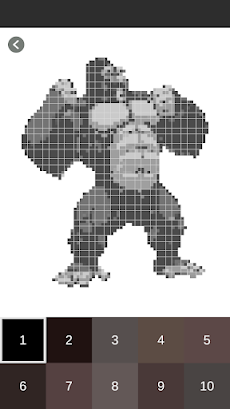 Gorilla Pixel Artのおすすめ画像4