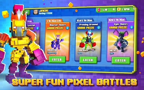 Super Pixel Heroes Screenshot