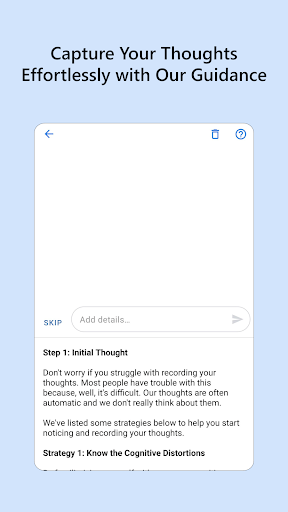 Screenshot of CBT Anxiety & Wellness Journal
