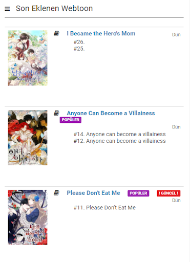 Webtoon Oku screenshot 9