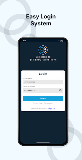 Android application BPPSHOP Agent screenshort