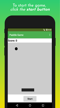 Paddle Game - Screenshot 1