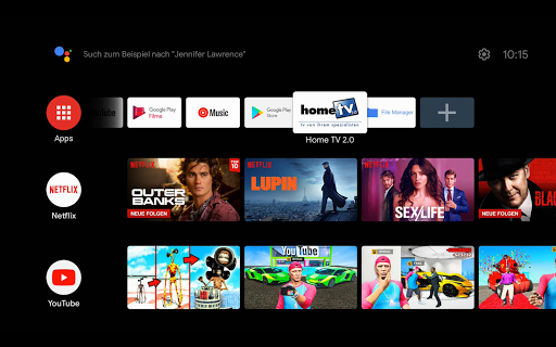 homeTV 2.0 Screen 2