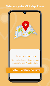 Voice GPS Map Route Navigation