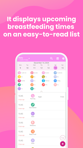 Milk Time - Timer for nursing screenshot 4