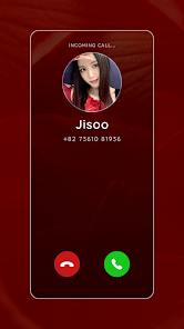 Captura 8 Jisoo Flower Video Call android