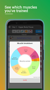 Gym Workout Planner & Tracker 4.0.2 screenshots 15