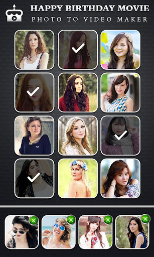 Birthday Video Maker with Song Screen 2
