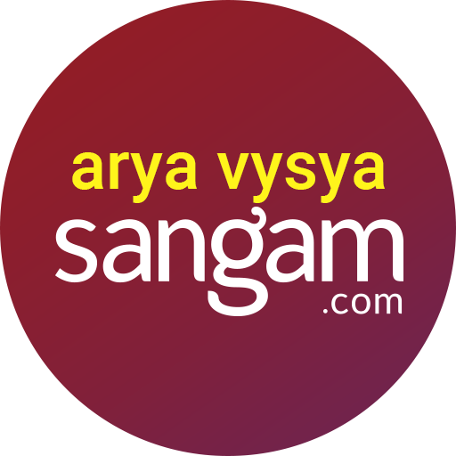 Arya Vysya Matrimony by Sangam logo