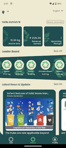 Youcan Waste Generator Screen 2