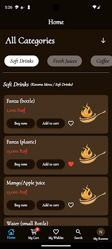 Karame Food Screenshot