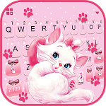 Cover Image of Download Girlish Kitty Theme  APK