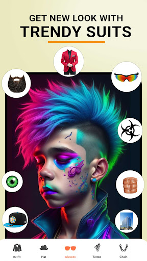 Android application Smarty Men Suit Photo Editor screenshort