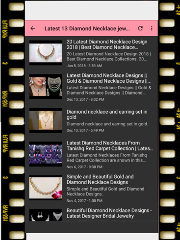 Diamond Necklace Designs