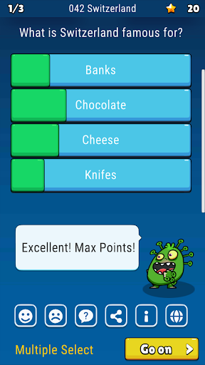 Funny World Quiz Screen 2