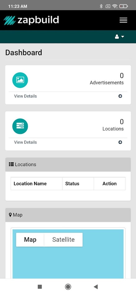 #2. Zapbuild Signage Admin (Android) Podle: Sumeet Soni