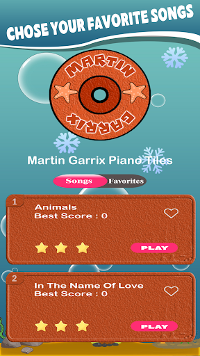 Android application Martin Garrix Piano Tiles screenshort
