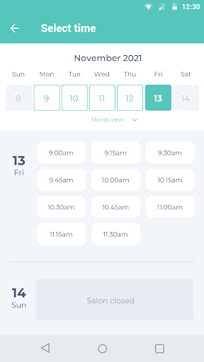 Skin Medi Spa App Screen 2