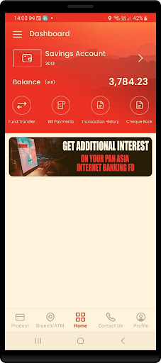 Pan Asia Bank Screenshot 4 - AppWisp.com