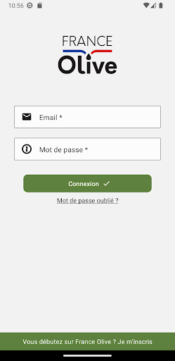 Android application Oléiculteur screenshort