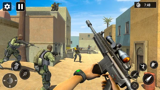 Shooting Games 3D: Gun Games
