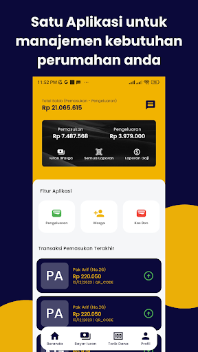Android application KitaWarga screenshort