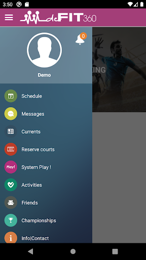 deFit 360 Screen 2