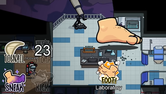Foot Among In Us With New Mod Role 10.9876 APK + Mod (Free purchase) for Android