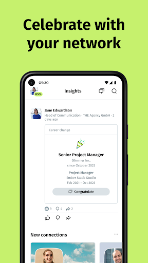 Screenshot of XING – the right job for you