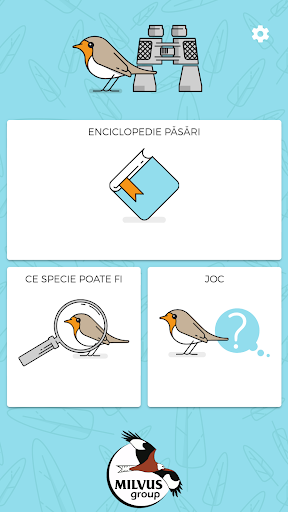 Android application Determinator de păsări screenshort