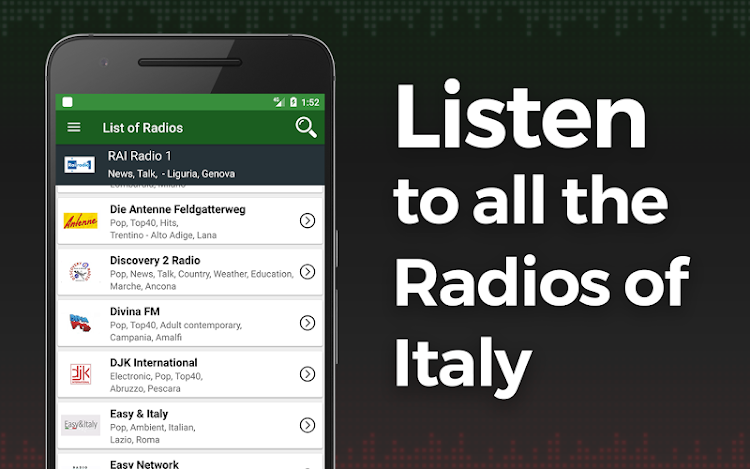 Radio Italy - 2 - (Android)