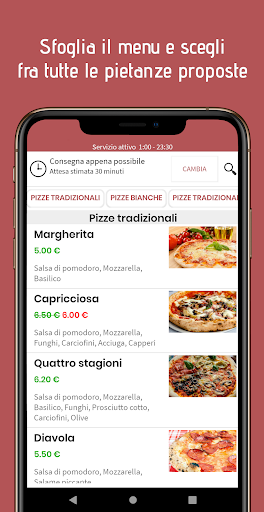 SeeYouFood - DemoApp Screen 2