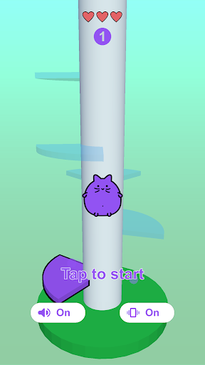Android application Spiral Jumper screenshort