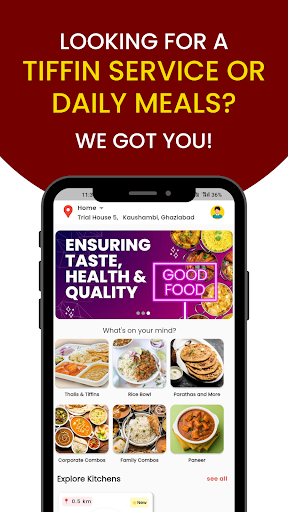 Tiffinshala for Everyday Meals Screen 2