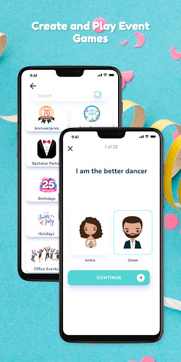 Android application Nibi Event and Party Games screenshort