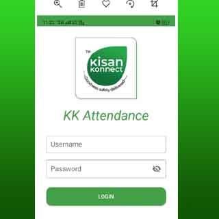 Android application KNET ATTENDANCE screenshort
