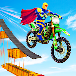 Cover Image of Tải xuống Super Hero Stunt Race Master: Free Bikes GT Racing 1.0 APK