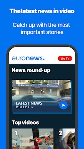 Euronews – Daily breaking news Mod Apk 3