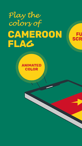 Android application Cameroon Flag & Anthem screenshort