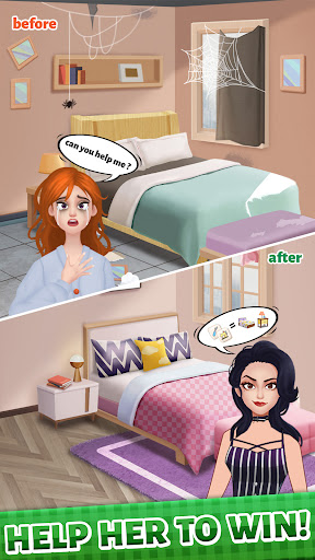 Fashion Makeover:Match&Stories Screen 2