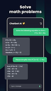 Chatbot AI - Ask and Chat AI Captura de pantalla