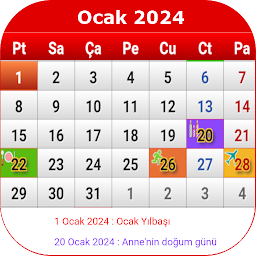 Изображение на иконата за Türkiye Takvimi 2024