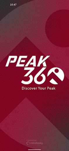 Android application PEAK360 screenshort